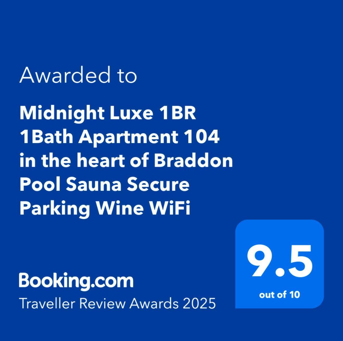 Midnight Luxe 1Br 1Bath Apartment 104 In The Heart Of Braddon Pool Sauna Secure Parking Wine Wifi Canberra Ngoại thất bức ảnh